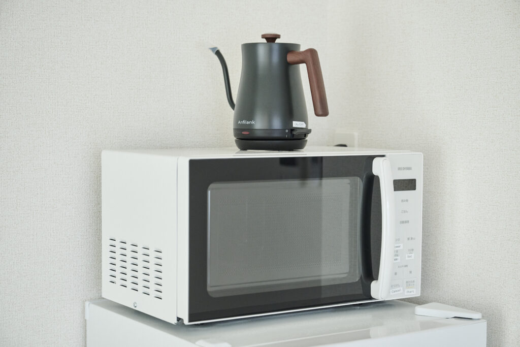 月光博多東_電子レンジ、電気ケトル