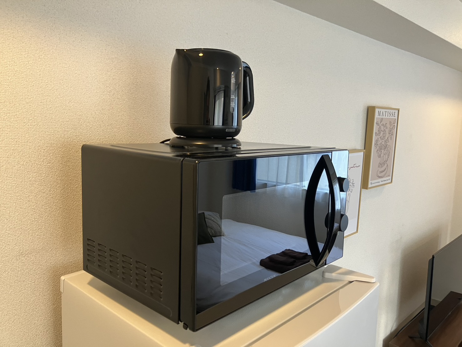 アドル荏原101_電子レンジ、電気ケトル
